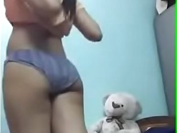 indian teen undressing for her bf
