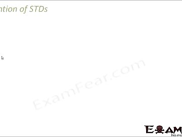 Part 11 SRD Sexually Transmitted Disease