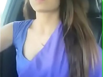 Nikita soni hot dance in car